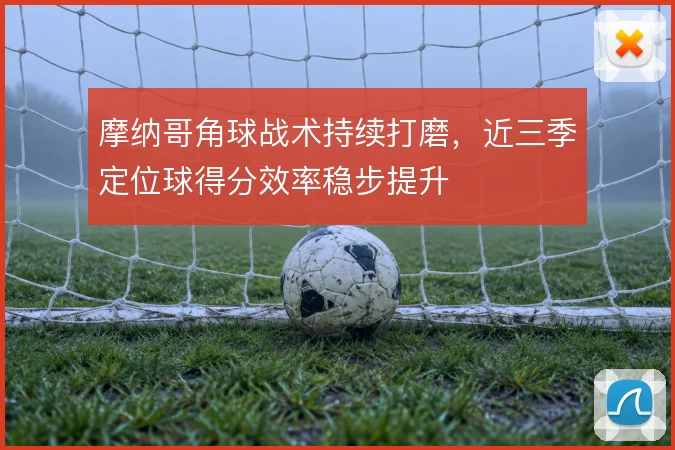 摩纳哥角球战术持续打磨，近三季定位球得分效率稳步提升